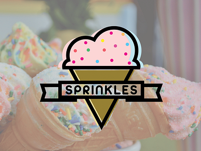 Sprinkles Poster branding graphic design logo sprinkles thirty logos