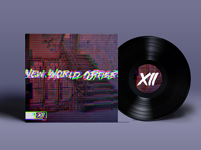 New World Order, Record by XII branding glitch graphic design logo music thirty logos xii