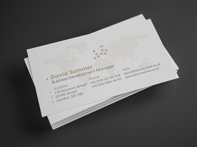 Business Card business card design logotype vector