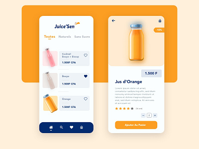 Juice Sen adobe xd app clean design flat iphone x minimal typography ui ux vector