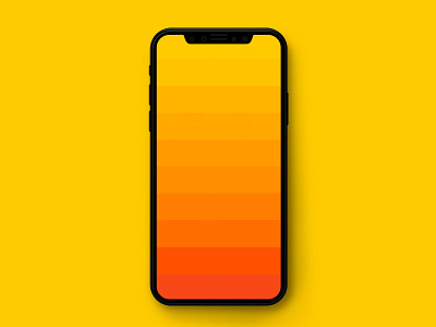Orange Wallpaper android art background color design download flat freebie galaxy gradient illustration iphone iphone x orange palette samsung galaxy wallpaper yellow