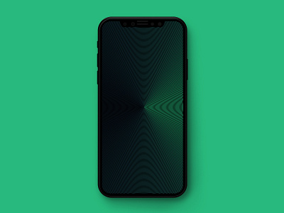 Green Circles Wallpaper android background circle color design download flat freebie gradient green illustration iphone iphone x palette samsung galaxy wallpaper