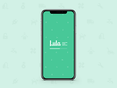 Lula App Splash app design lula mobile ui ux