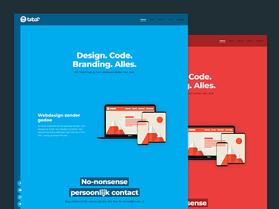 Tatof - website branding design front end web webdesign website