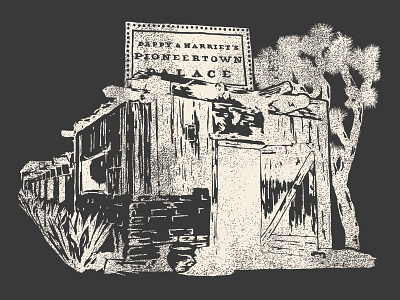 Pappy & Harriet's california colorado denver illustration illustration art joshua tree music music art nashville pioneertown western