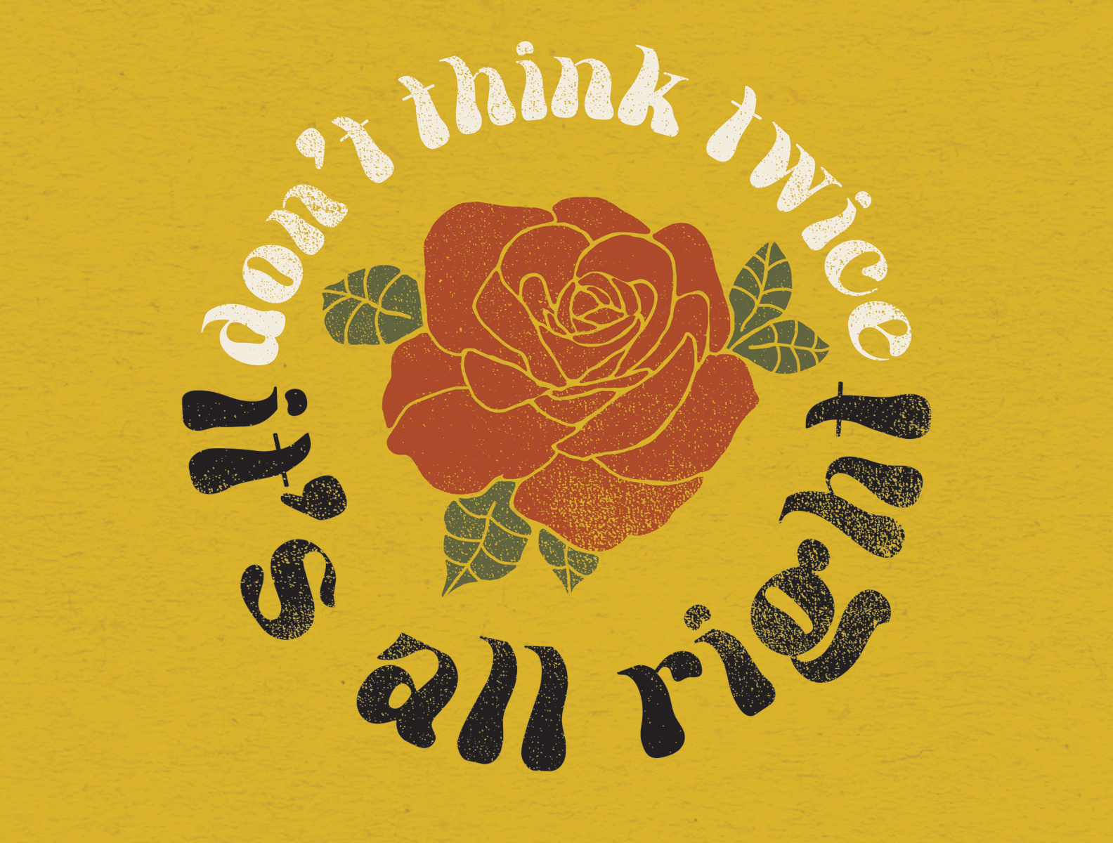 Don T Think Twice It S Alright By Alice Maule On Dribbble