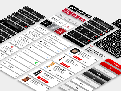 Sephora: Style Guide animation beauty e commerce interactions product design retail sephora style guide ui design ui kit ux design visual design