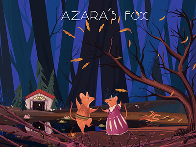 AZARA'S BEAVER branding design illustration