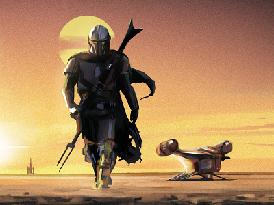 Mandalorian Speed Painting