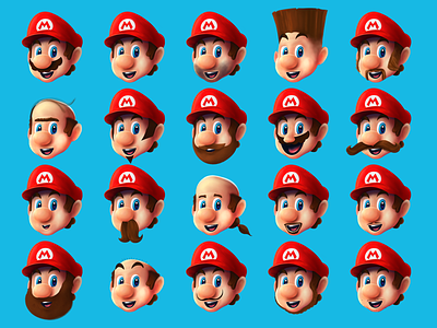 Marios art character digital digitalart digitalillustration games illustration ipad mario moustache nintendo procreate supermario videogame