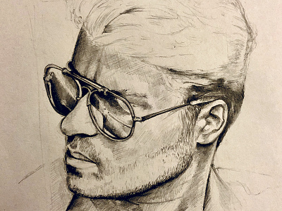 Last Christmas faith george michael illustration last christmas pencils sketch wip