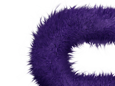 Purplefur fur photoshop purple smudged to hell
