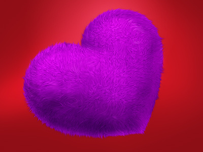 A3 Heart heart photoshop purple red smudge