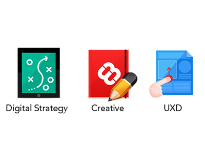 Icons colourful competencies icons services website