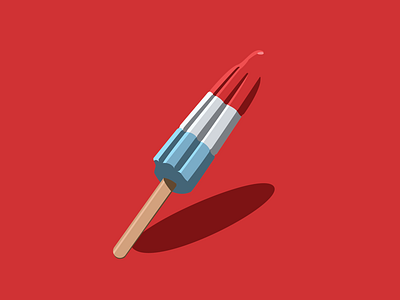7/52 Rocket Pop blast design graphic design illustrator pop popsicle rocket rocket pop