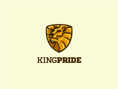 King Pride gold golden king king logo lion lion logo lion mark luxury simple logo simple mark wild zoo