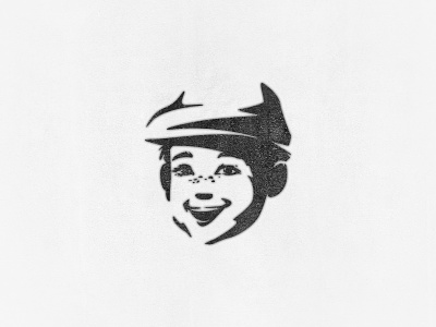 The Boy (Logo for sale) boy branding cartoon character design illustration logo logo design mascot mascot design retro stencil vintage