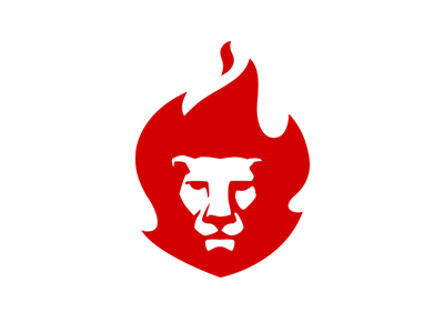 Lion Head fire lion lion head lion logo lion mark lion silhouette