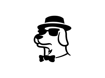 (SOLD) Classy Dog - For Sale logo dog dog logo hipster pet pet logo pet shop logo simple logo