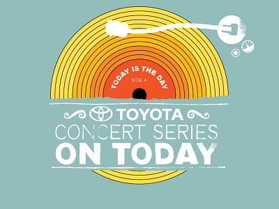 Today Show Concert Series apparel festival graphic design illustration music nbc