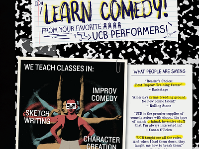 UCB Training Center Poster