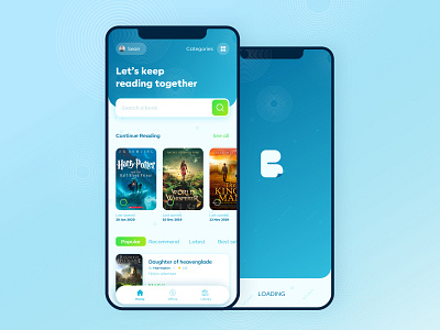 Book Reading App - ebooks Library