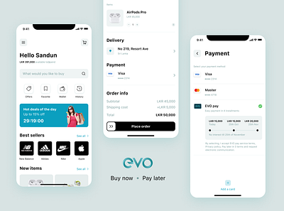 Shopping Browser app banking beautiful cart clean design easy payment installment instalment klarna mobile app payment shop shopping shopping cart ui ux