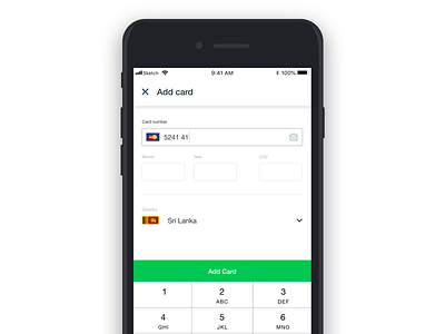 Card Payment Screen cart cash cashless clean concept credit card finance finance app ios master card mobile app money payment payment app payment form payment gateway payment method shopping ui ux