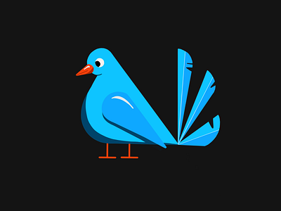 Little Bird appicon art bird cool creative digital dotted draw freehand gallery icon illustration ios ios icon ipad logo mac icon macos icon vector vector art