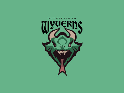 Witherbloom Wyverns Fantasy Sports Logo