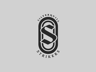 Silverquill Strikers Fantasy Sports Logo adobe illustrator branding design fantasy geometric graphic design illustration logo sports team vector