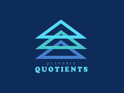 Quandrix Quotients Fantasy Sports Team Logo adobe illustrator branding design education fantasy geometric graphic design illustration logo math quotient sport sports team vector