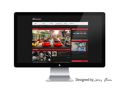 "D1 station" the automobile refitting factory app user interface web design web ui