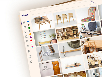 ohme deco design app user interface web design web ui