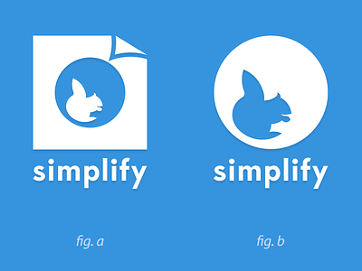 Simplify Logo - A Or B