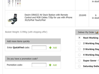 Ebuyer Checkout redesign pt2