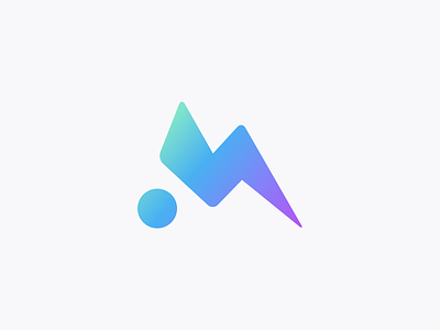 Mammoth Media 'M' Mark design logo m mark