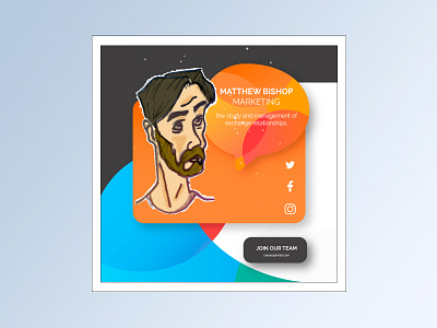 Career Page .. Marketing Section app branding character color colorful design drawing face illustration sad sketch ui ux