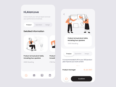 Product report page app blog design colorful design dribbble invitation typography ui ux vector 视觉艺术