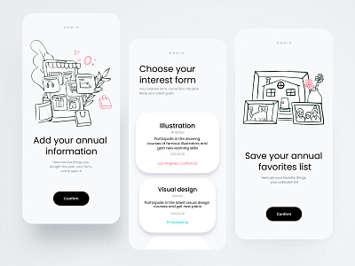 Plan form page app branding colorful design illustration typography ui ux vector 视觉艺术