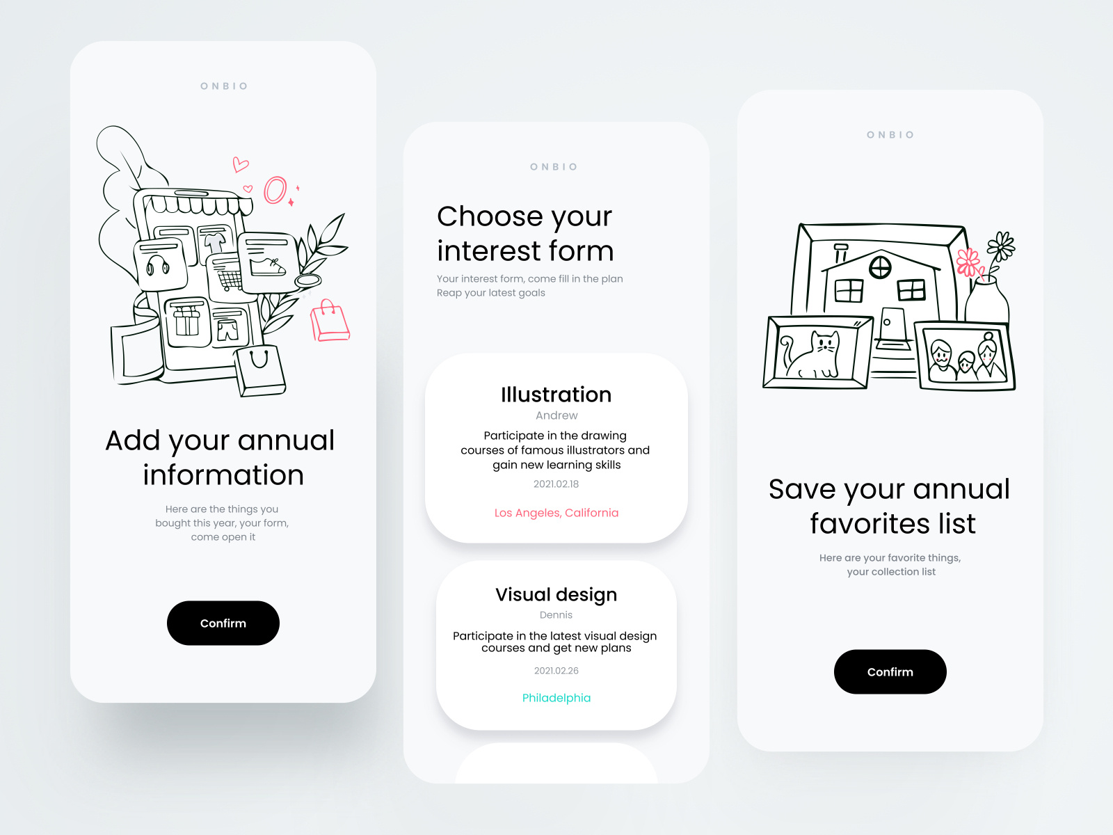 Plan form page by 艾伦 on Dribbble