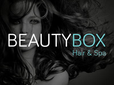 BeautyBox _ Logotype artspam beauty box design hair logo logotype sign sopot spa