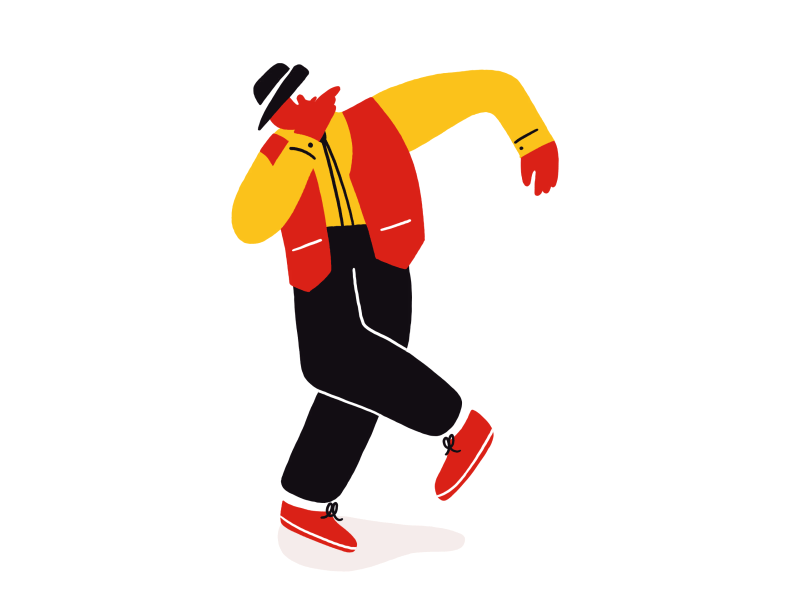 Dance! animation bigmac burger dance dancing direction food frame by frame genre illustration lobster lobsterstudio lobstertv mcdonalds motion design motion graphics music people