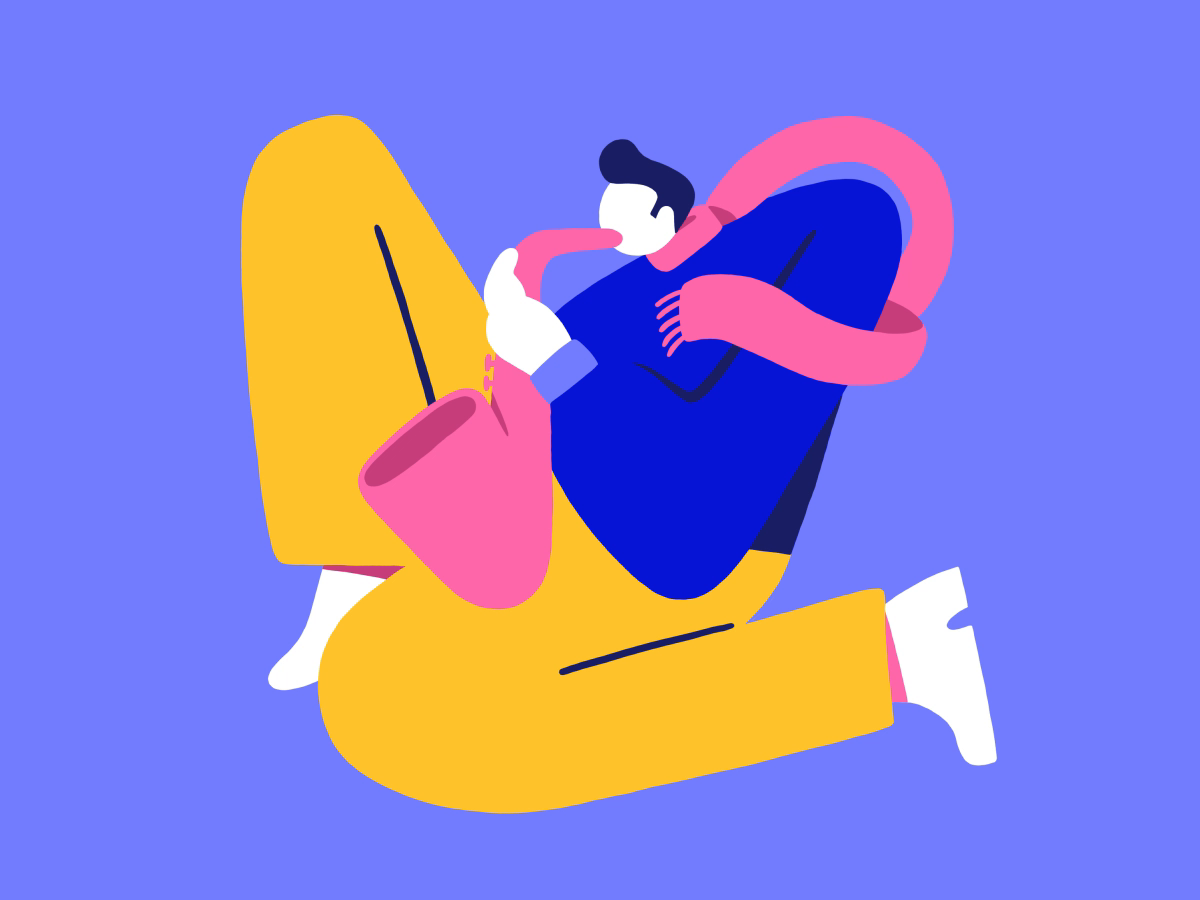 Sax Player by Lobster on Dribbble