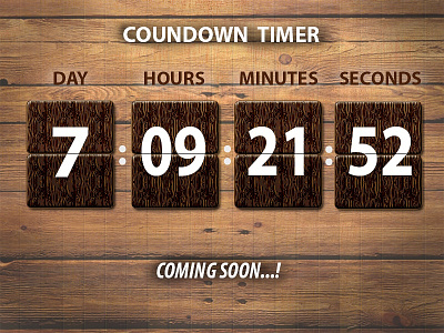 014 Countdown Timer dailyui webdesign design photoshop