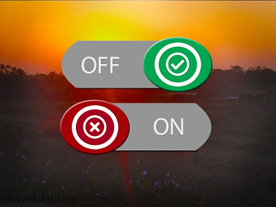 015 On/Off Switch dailyui webdesign design math dribbbal onoff switch ui ux photoshop