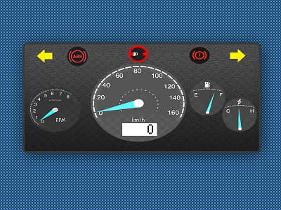 034 Car Interface dailyui design dribbble illustrator photoshop ui ux