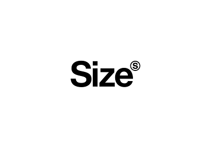 Studio Size branding logo typography