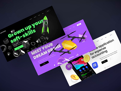 Levitate - Figma 3D scene builder & Presentation templates 3d 3d design 3d mockup animation branding design desktop graphic design illustration landing logo mobile motion graphics ui