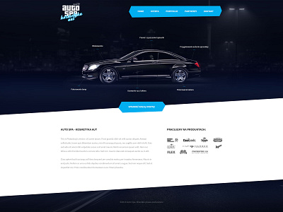 Auto Spa Website - @2014